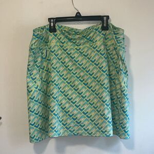 TITLE NINE DIAMALETE GEOMETRIC XL SKORT